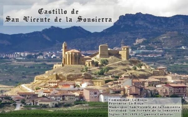 La imponente fortaleza de San Vicente de la Sonsierra
